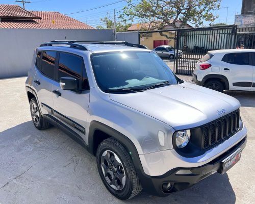 Jeep Renegade 2019/20 à venda - SUV resistente e confiável, com desempenho off-road excepcional, interior espaçoso e recursos convenientes. Único dono, histórico completo de manutenção e manual do proprietário disponíveis. Agende um test drive hoje mesmo!